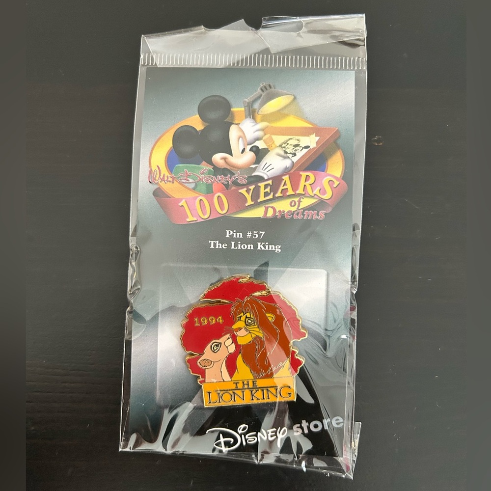 Disney 100 Years of Dreams pin #57 The Lion King